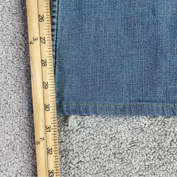 Silver Jeans Lael Women's 29X30.5 Blue Bootcut Low Rise Light Demin Stretch - Picture 14 of 16